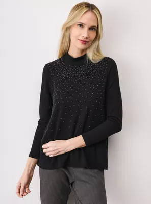 Polera Tejida con Brillos