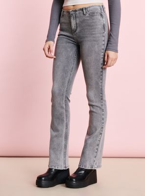 Jeans Flare sin Pretina