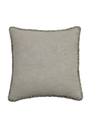 Cojín Chenille Flecos 50x50 cm