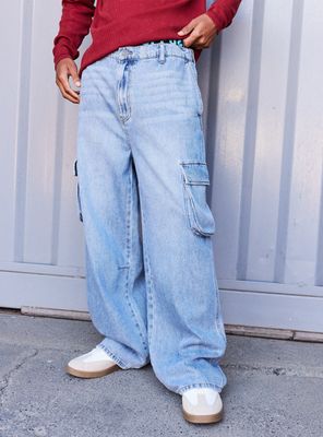 Jeans Estilo Skater Claro
