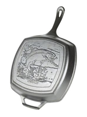 Parrilla Cuadrada Pez Wildlife Series™ Hierro Fundido 27 cm