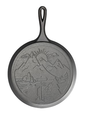 Imagen 1 del producto Plancha Montaña Wanderlust Hierro Fundido 27 cm