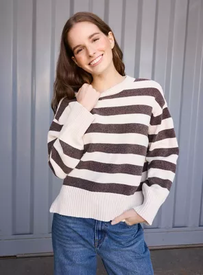 Sweater Rayas Chenille