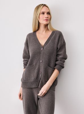 Chaleco Botones y Bolsillos Delanteros Set Chenille