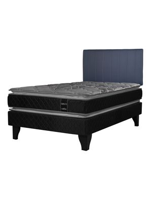 Cama Europea Terapeutic 1.5 Plazas x190 cm + Respaldo