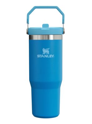 Botella Térmica Flip Straw Azul 887 ml