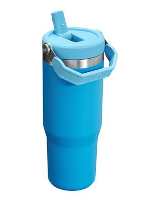 Imagen 2 del producto Botella Térmica Flip Straw Azul 887 ml