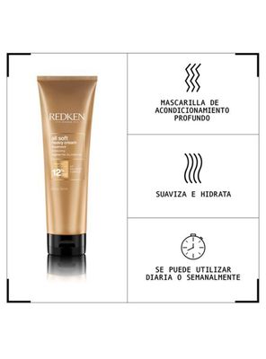 Imagen 2 del producto Máscara Hidratante Cabello Seco All Soft 250ml Redken