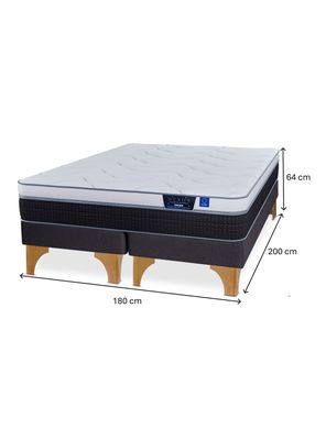 Imagen 2 del producto Cama Europea Nexus King + Set de Muebles Lorraine
