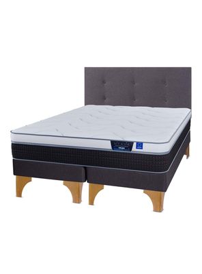 Imagen 1 del producto Cama Europea Nexus King + Respaldo Royal Grafito