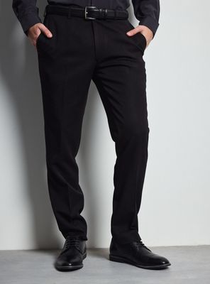 Pantalon Negro Slim Fit con Spandex