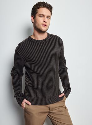 Sweater Textura Efecto Lavado