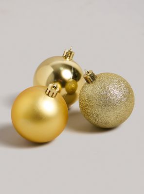 Set de 50 Esferas Doradas