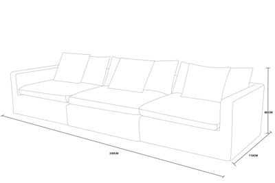 Imagen 2 del producto Sofá Modular Cejar