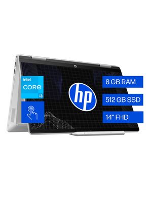 Imagen 2 del producto Notebook HP Pavilion x360 14-ek0010la Intel Core i3 8GB RAM 512GB SSD 14"" Táctil FHD Windows 11 Home
