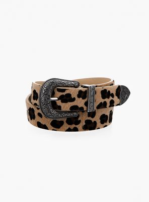 Imagen 1 del producto Cinturón Animal Print con Hebilla Decorativa Niña