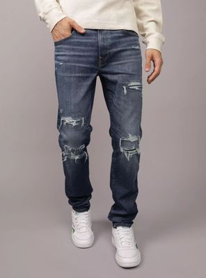 Jeans AE AirFlex+ Slim Rasgados
