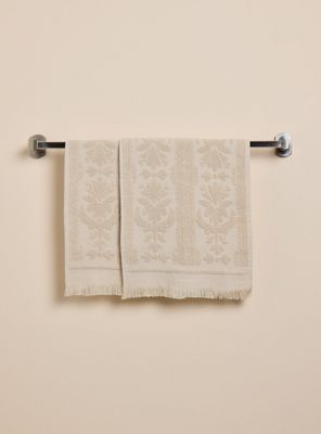 Set 2 Toallas Visita Sofia 30x50 cm