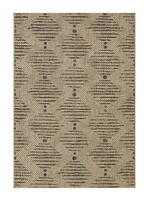 Alfombra Diamond 160x230 cm Tabac
