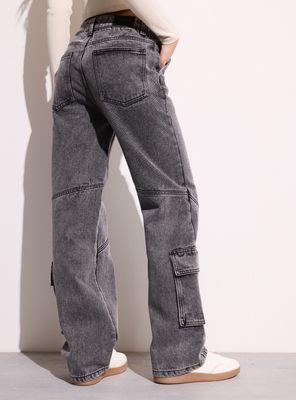 Imagen 2 del producto Jeans Cargo con Bolsillos