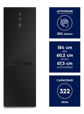 Imagen 2 del producto Refrigerador Bottom Freezer No Frost 322 Litros DB60GE