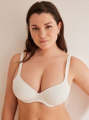 Sostén Divine Reductor Microfibra Copa C Blanco