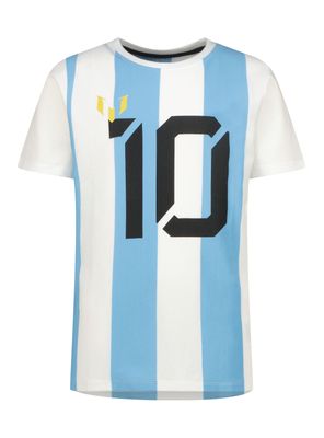 Polera de Algodón Diseño Albiceleste
