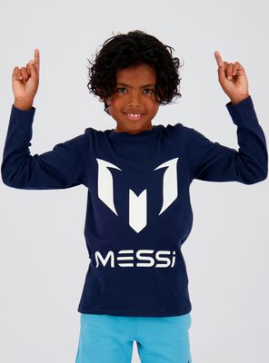 Polera Manga Larga Regular Fit Messi