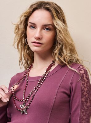 Collar Flor Metal