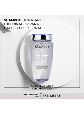 Imagen 2 del producto Set Reparación Decolorado Blond Absolu Shampoo Bain Blond Lumiere 250 ml + Aceite Cicaextreme 50 ml
