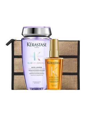 Imagen 1 del producto Set Reparación Decolorado Blond Absolu Shampoo Bain Blond Lumiere 250 ml + Aceite Cicaextreme 50 ml