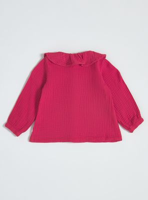 Imagen 2 del producto Blusa Confortable con Cuello Bobo