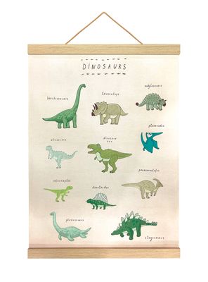 Imagen 1 del producto Cuadro Scroll Dinosaurios