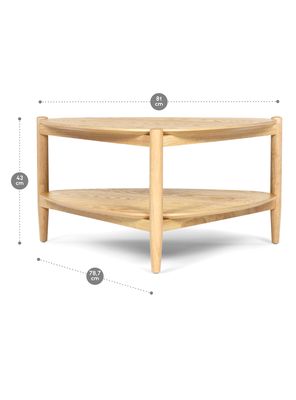Imagen 2 del producto Mesa de Centro Kotka 81x78 cm Natural