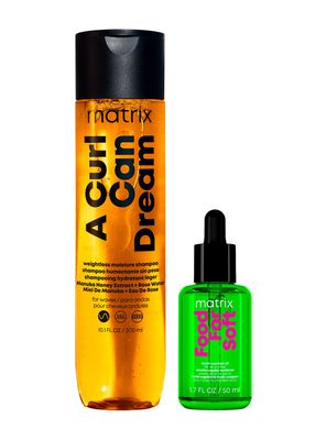 Set Shampoo Ondas y Rizos 300ml AWCD + Aceite 50ml FFS Matrix