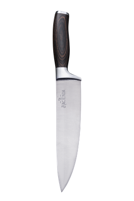 Imagen 2 del producto Set Cuchillo Mango de Madera Pakka + Pinza