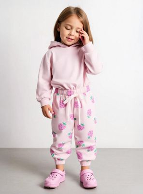 Pantalón Bipack Estampado y Otro Liso