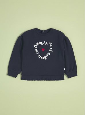 Imagen 2 del producto Polerón con Bordado y Terminación con Roulé