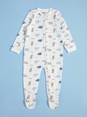 Imagen 1 del producto Pijama Estampado con Cierre