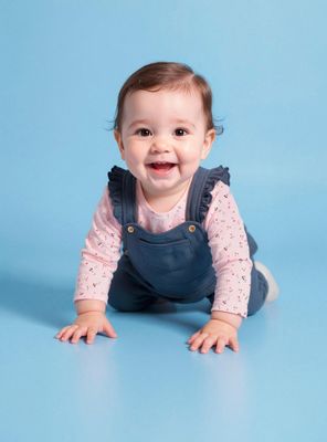 Conjunto de Body Estampado y Jardinera