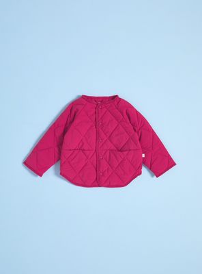 Imagen 2 del producto Parka Roja con Broches al Tono