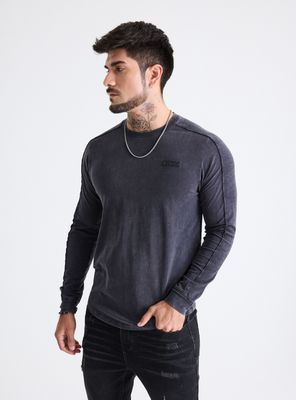 Polera Cortes en Manga