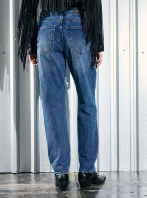 Imagen 2 del producto Jeans Cinturón Hebilla Tiro Alto