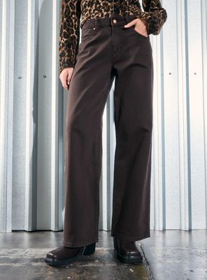 Pantalón Básico 5 Bolsillos Wide