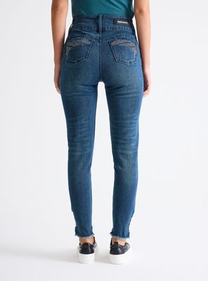 Imagen 2 del producto Jeans Push Up 3 Botones Basta Deshilachada