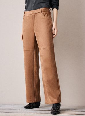 Pantalón de Gamuza Sintética