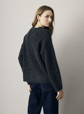 Imagen 2 del producto Sweater Tweed con Lana Cuello Redondo