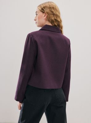 Imagen 2 del producto Chaqueta Corta con Solapa y Bolsillos