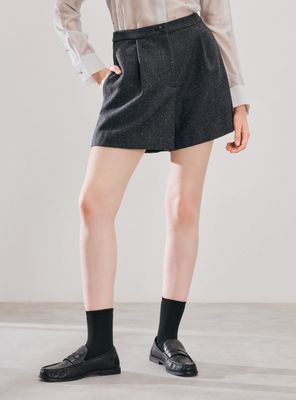 Short Tiro Alto con Bolsillos