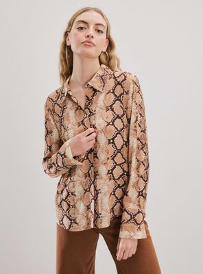 Imagen 1 del producto Blusa Camisera Estampada